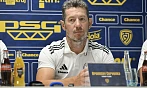 Trenér zlínských fotbalistů Bronislav Červenka na předsezonní tiskové...