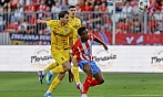 Dohrávka 4. kola Chance ligy mezi Zbrojovkou Brno a Hradcem Králové. (2. září...