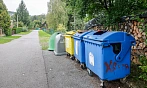 Kontejner, ve kterém ležel novorozenec. (25. září 2026)