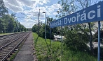 Součástí rekonstrukce bude i zastávka Pohledští Dvořáci. (25. června 2026)