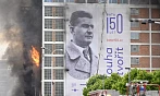 Bývalé centrum Baťova obuvnického impéria zachvátil ničivý požár. (9. července...