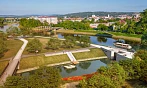 Nový přístav Slovácko na řece Moravě ve Starém Městě pojme až padesát...