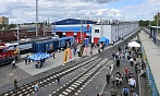 Nová opravárenská hala Českých drah v Chebu