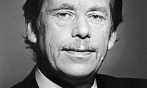 Václav Havel na prezidentském portrétu