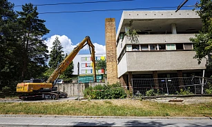 Po dokončení nové stavby má v objektu vzniknout až 110 bytů doplněných o další...