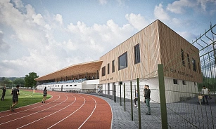 Městský stadion pod Hankovým domem ve Dvoře Králové nad Labem
