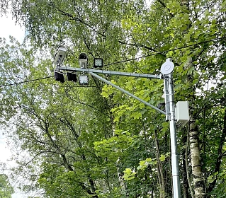 Nový radar pro úsekové měření rychlosti ve Starém Rokytníku u Trutnova