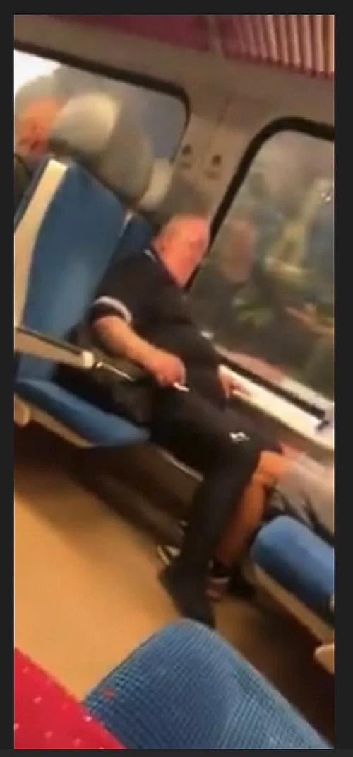 Pražští policisté pátrají po totožnosti muže z vlaku na lince S9. (7. října...