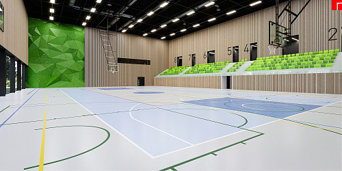 Plánovaná sportovní hala v Kroměříži má vyjít bezmála na 300 milionů korun....