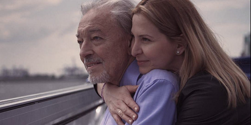 Karel Gott a Ivana Gottová ve filmu Karel (2020)