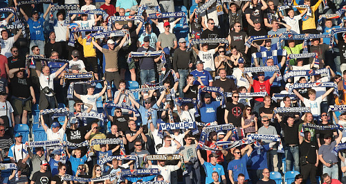 Fanoušci Baníku Ostrava