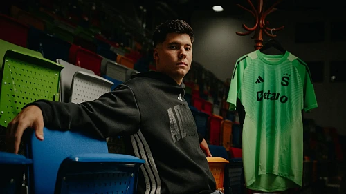 Maďarský brankář Krisztián Hegyi, nová posila sparťanských fotbalistů.
