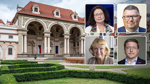 Jaký majetek přiznali končící senátoři? Na snímku Miroslava Němcová, Tomáš...