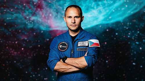 Český astronaut Aleš Svoboda.