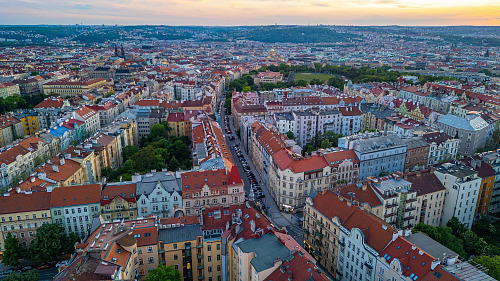 Pražské Vinohrady. (12. května 2024)