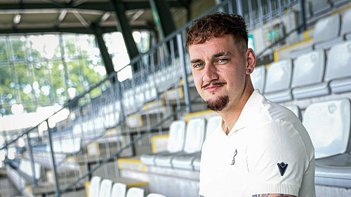 Filip Vecheta po přestupu do Jablonce.