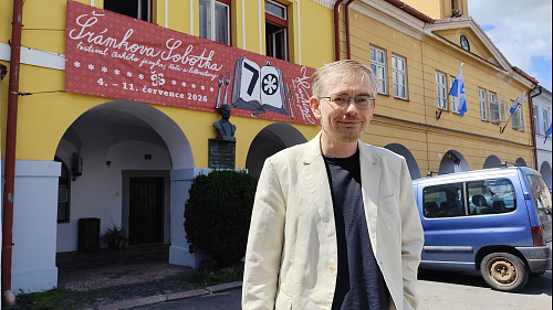 Literární historik a bohemista Jan Bílek z Pedagogické fakulty Univerzity...