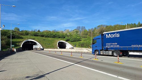 Dálniční tunel v Klimkovicích u Ostravy čeká několik uzavírek. (26. září 2024)