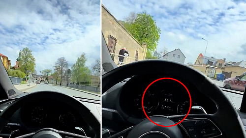 Pirát silnic se proháněl Uhříněvsí, v protisměru a více než stovkou