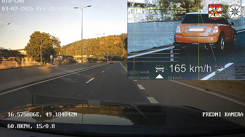 Mladík s čerstvým řidičákem překročil v Brně rychlost o více než 100 kilometrů...