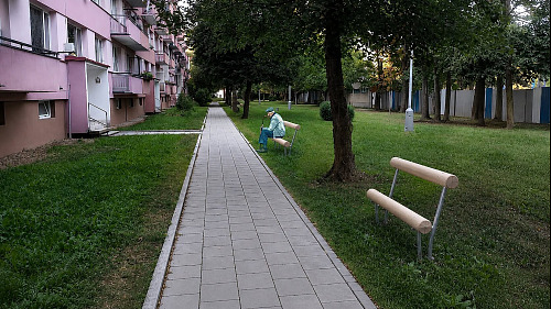 Návrh nezvyklých laviček, s nímž pro některé části Přerova přišel Jiří...