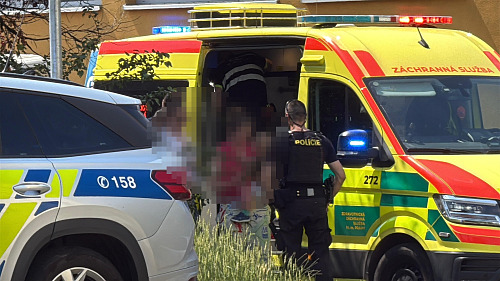 Záchranka a policie zasahovaly v ulici U Děkanky v Praze 4, matka tam nechala...
