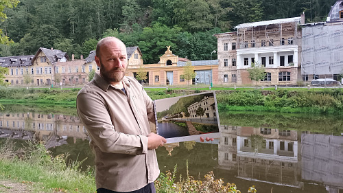 Ředitel obecně prospěšné společnosti Lázně Kyselka Miroslav Perout s...
