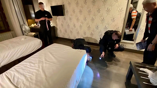 Policisté zasahovali v hotelu skupiny Czech Inn Hotels v Brně na Šilingrově...