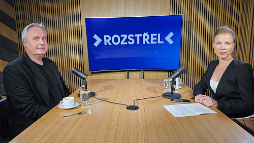 Hostem Rozstřelu je Tomáš Pojar, prorektor CEVRO univerzity a bývalý poradce...