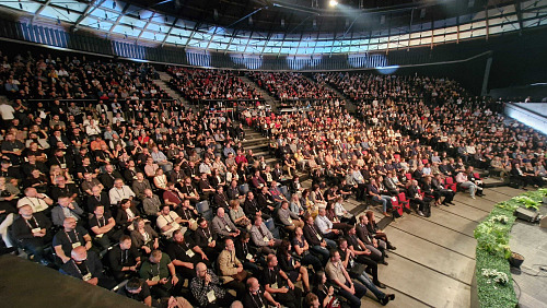 O konferenci Cerna.AI Festival v multifunkční hale Gong v ostravských Dolních...