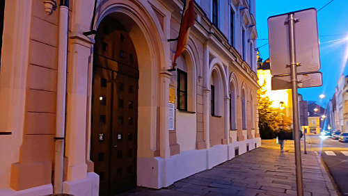 Budova registru vozidel v Českých Budějovicích (18. října 2026)