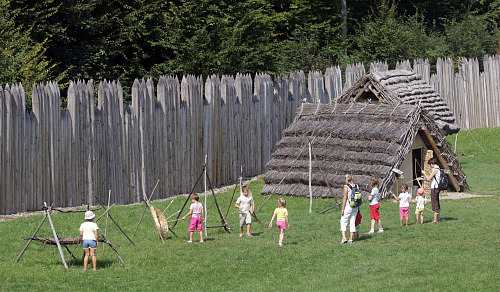 Archeopark v Chotěbuzi na Karvinsku