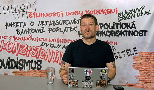 Místopředseda Sněmovny za ANO Patrik Nacher ve svém pořadu Dvojí metr