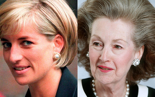 Princezna Diana a její macecha Raine Spencerová