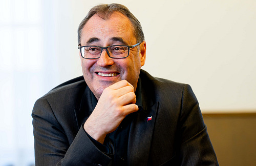 Boris Šťastný, ministr pro sport, prevenci a zdraví.