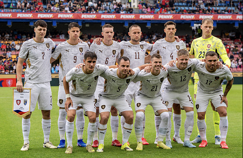 Čeští fotbalisté před přípravným utkáním proti Kosovu