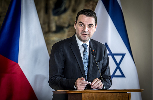 Tisková konference k jednání ministrů zahraničí České republiky a Izraele o...