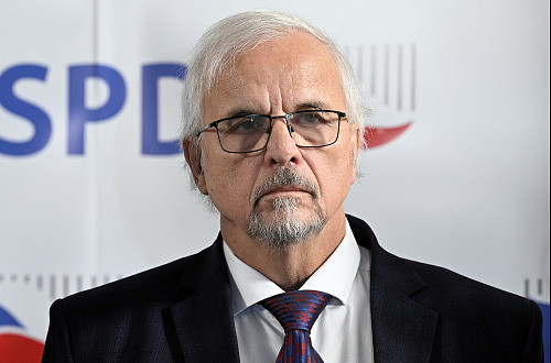 Ivan David, europoslanec za SPD a dvojka na kandidátce SPD a Trikolory do...