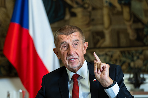 Předseda vlády Andrej Babiš, předseda hnutí ANO (6. října 2026)