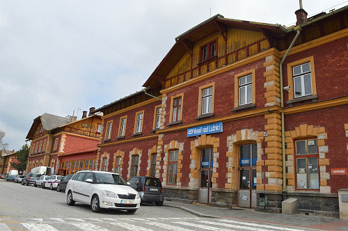 Nádraží Veselí nad Lužnicí.