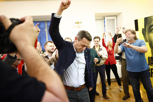 Jan Grolich má senátorské křeslo prakticky jisté. (10. října 2026)