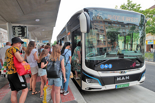 Zapůjčený elektrobus MAN Lion‘s City 12 E v uplynulých dnech testoval...