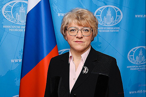 Anna Ponomarjovová, nová ruská velvyslankyně