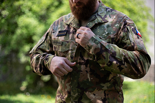 Nový maskovací vzor české armády MAD21.