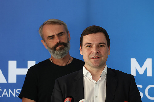 Robert Šlachta a Petr Macinka (10. července 2024)