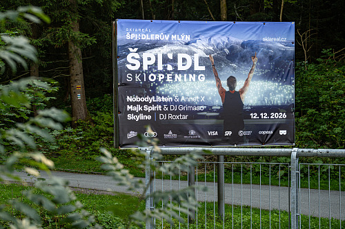 Středisko Špindlerův Mlýn - město i skiareál - mění vizuální identitu. (8. září...