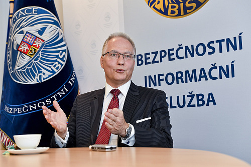 Ředitel Bezpečnostní informační služby (BIS) Michal Koudelka. (19. července...