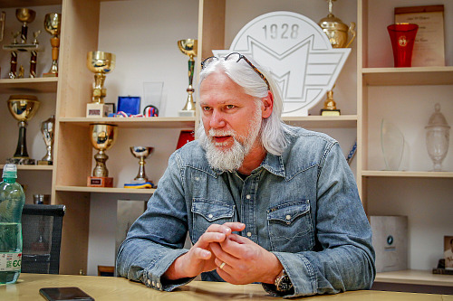 Generální manažer českobudějovických hokejistů Stanislav Bednařík.