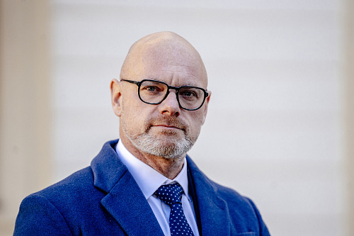 Robert Plaga (ANO), na tiskové konferenci po jednání s prezidentem Petrem...