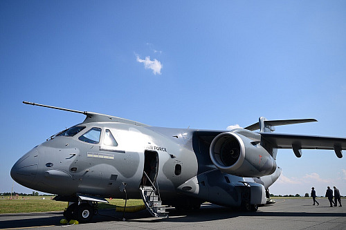 První transportní letoun Embraer C-390 Millennium ve výzbroji české armády....